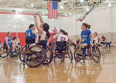 Womens Wheelchair Basketball Tournament (Photos)