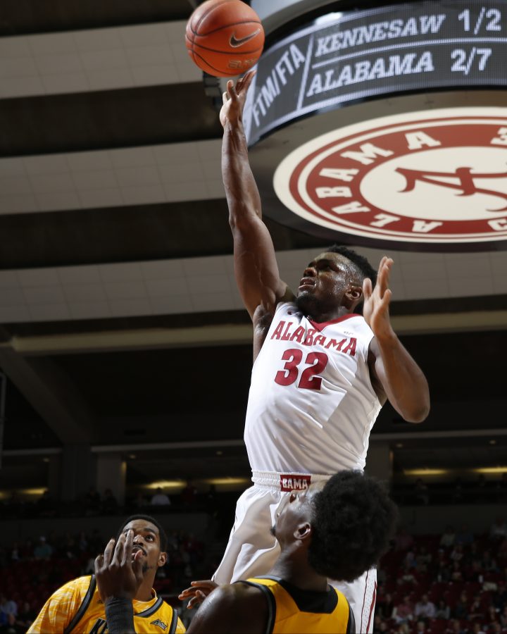 Offense shows signs of life in Avery Johnson's first collegiate win