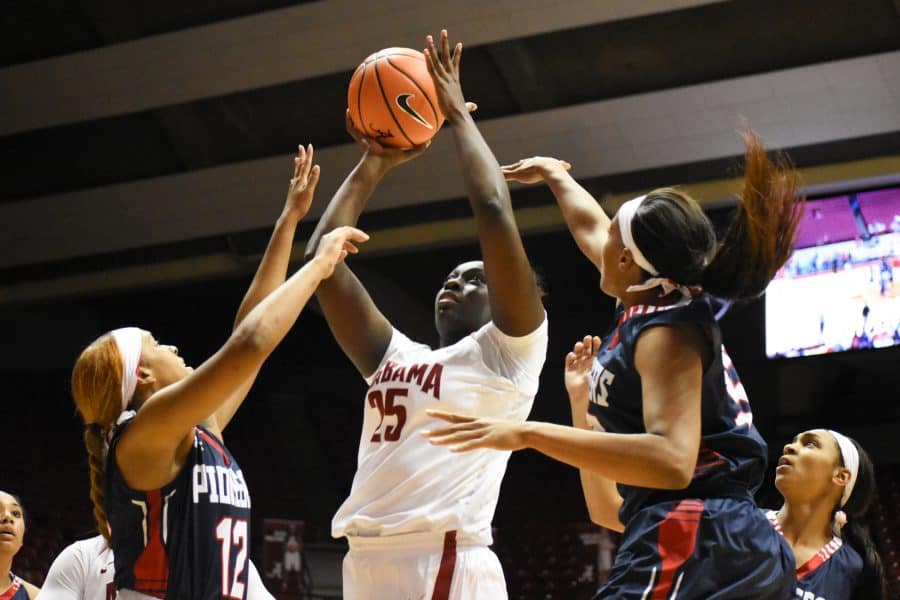 Alabama Womens Basketball opens season with victory over Alabama A&M