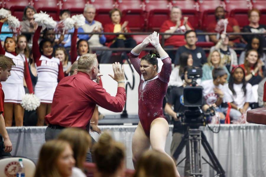 Ari Guerra not done after winning SEC Championship in floor exercise