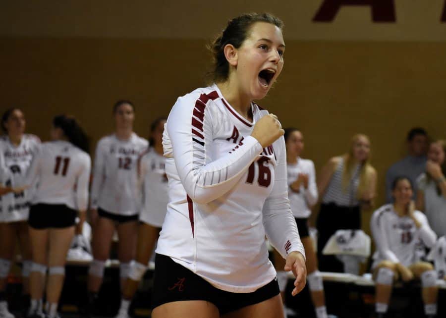 Alabama sweeps Troy in Crimson-White Tournament finale