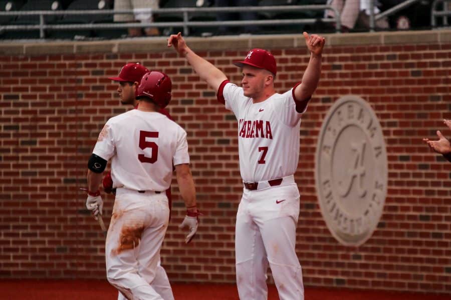 Alabama takes both games in Friday double header