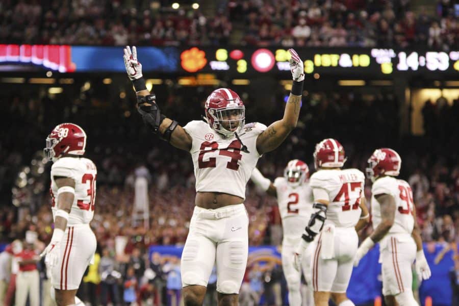 Alabama linebacker Terrell Lewis suffers torn ACL