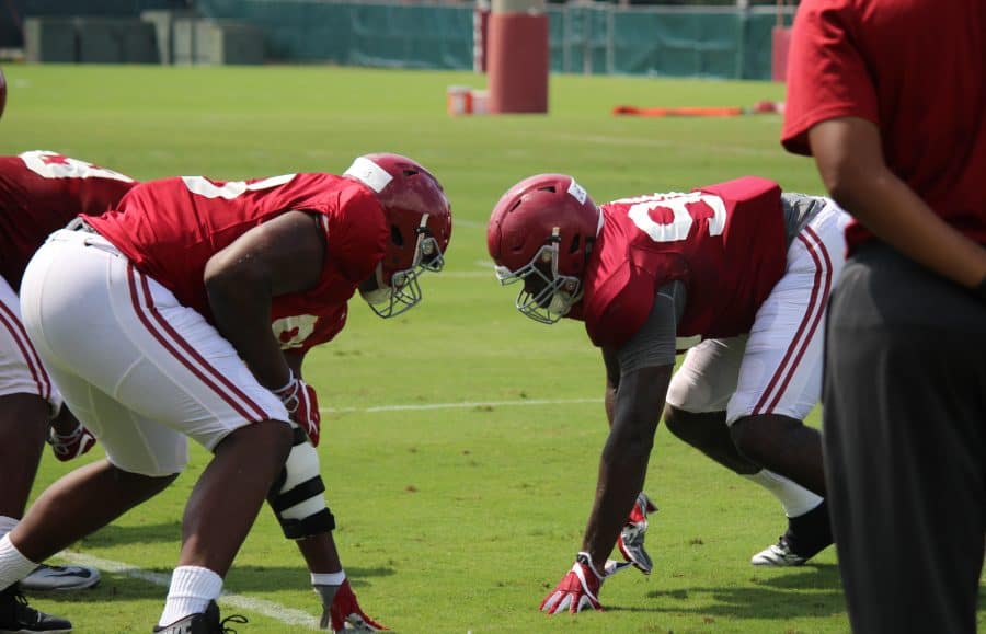 PRACTICE REPORT: Bo Scarbough returns to practice