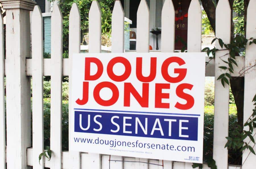 Doug Jones increases in polls, popularity