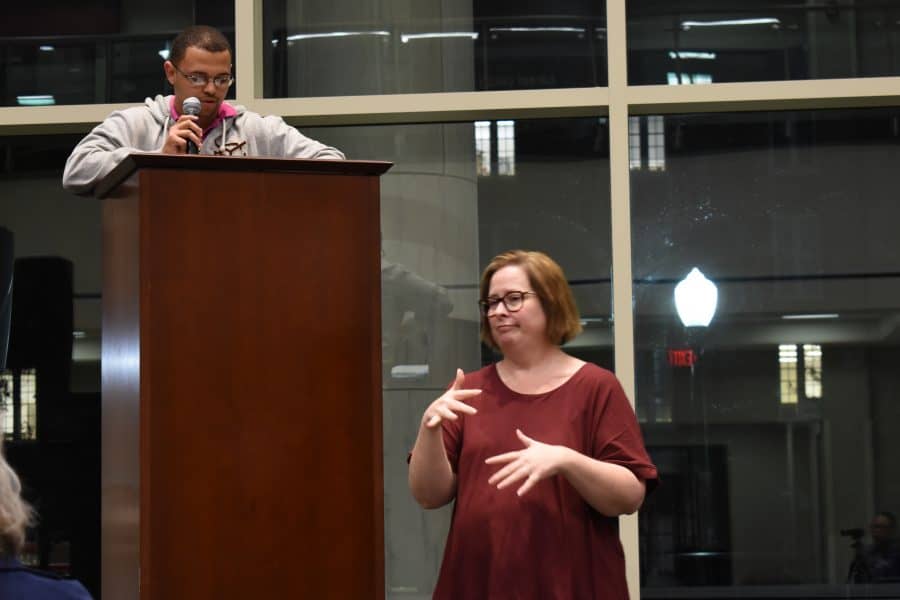 Students, faculty discuss life on campus with a disability