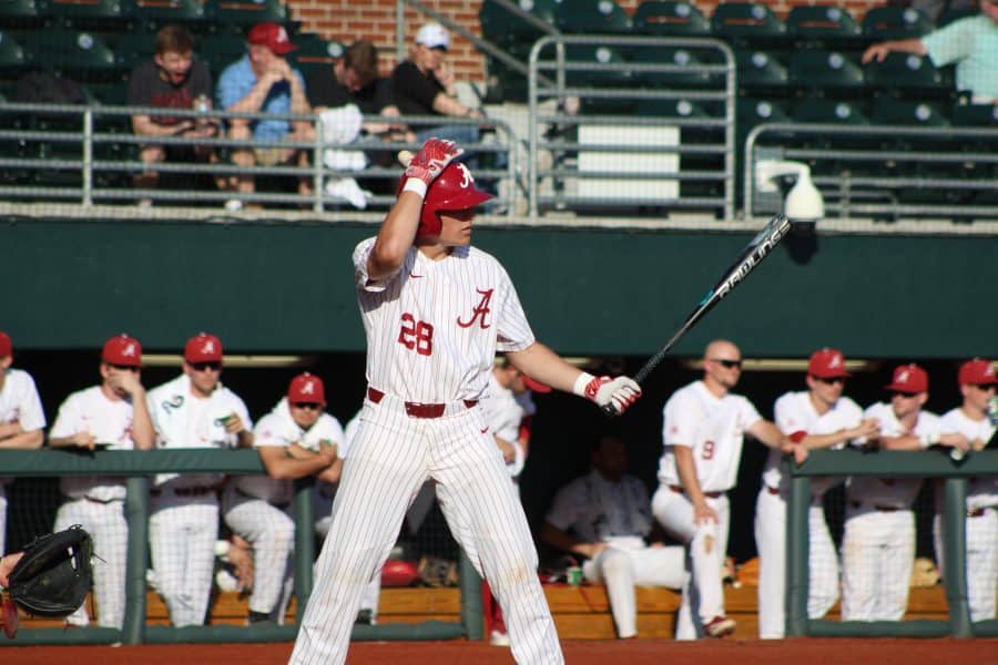 High powered offenses meet in Tuscaloosa for baseballs midweek game against No. 16 Southern Miss