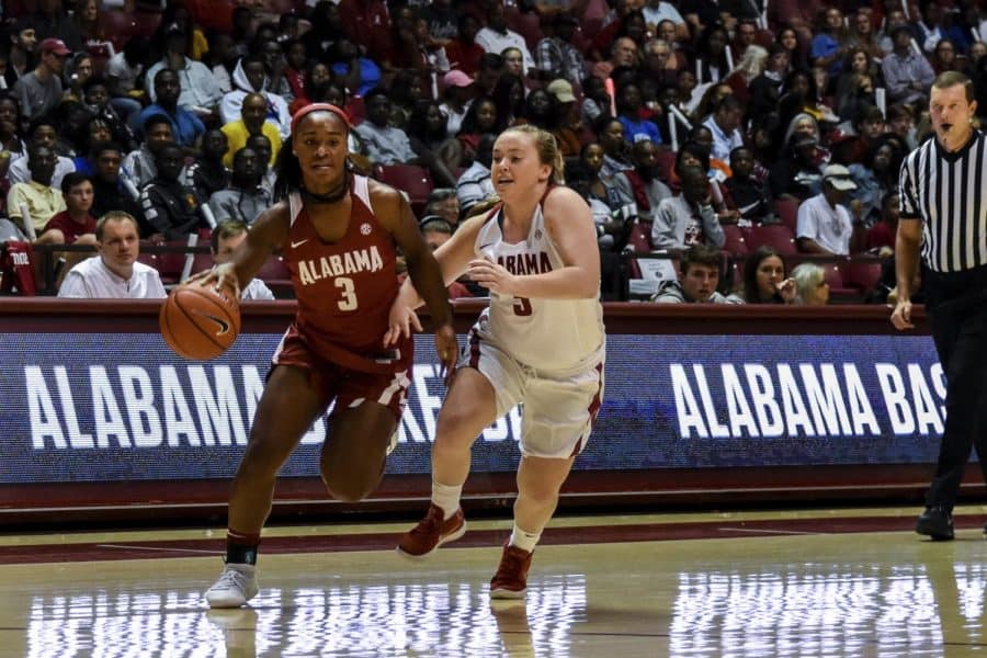 Alabama basketball gains experience in exhibition against Faulkner