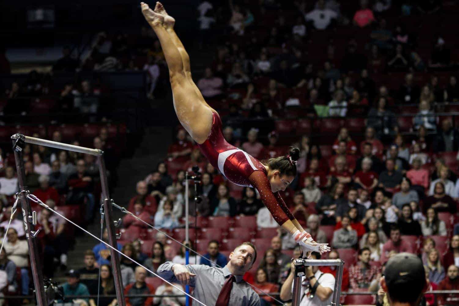 Gymnastics trending upward headed into SEC championship – The Crimson White