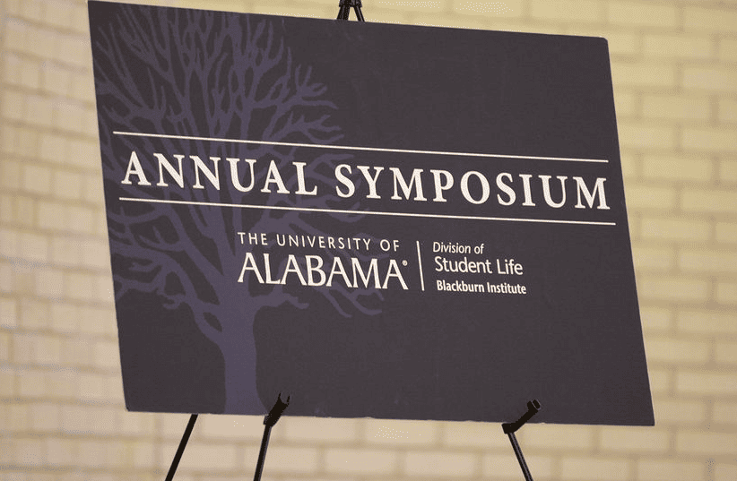 Annual+symposium.+The+University+of+Alabama.+Division+of+Student+Life+Blackburn+Institute.