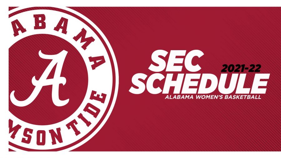 SEC+Schedule.+Alabama+Womens+Basketball+2021-22