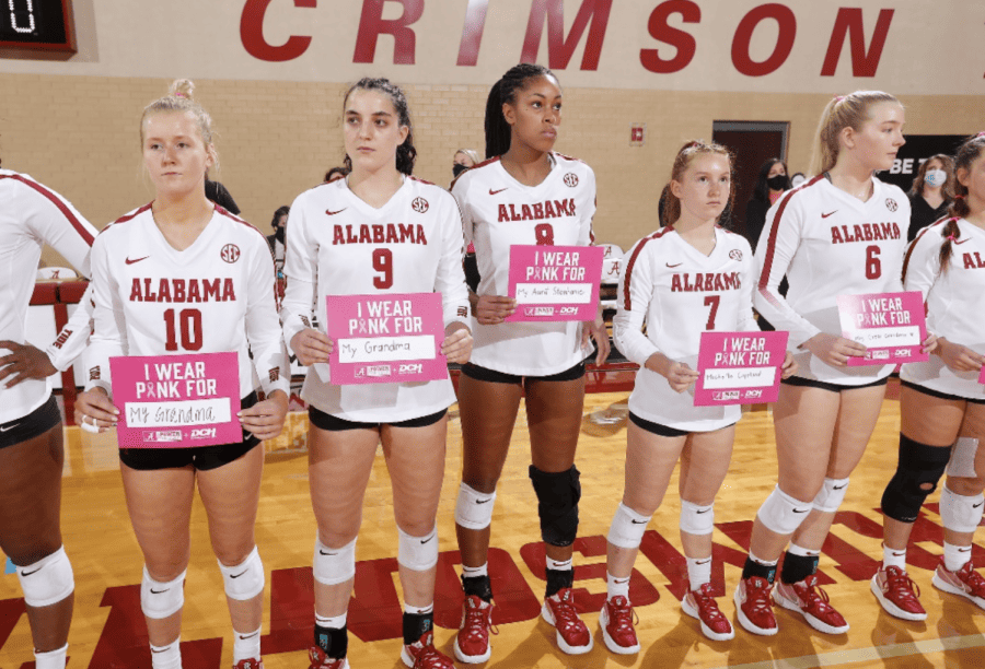Alabama+volleyball+loses+Power+of+Pink+match+against+Kentucky