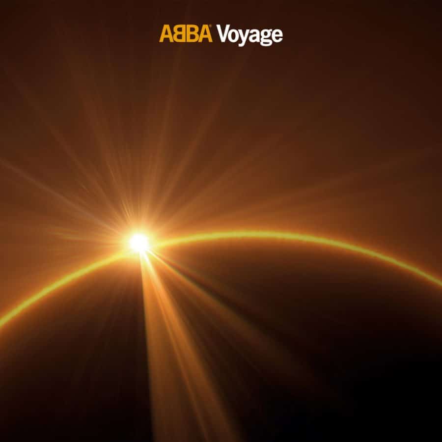 ABBA Voyage album cover: an image of the sun rising taken from space.