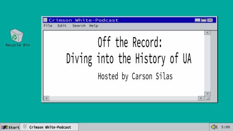 Off the Record: Diving into the History of UA. Hosted by Carson Silas.