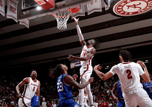 Guard Keon Ellis goes for a layup in the season opener against Louisiana Tech on Tuesday, Nov. 9. 