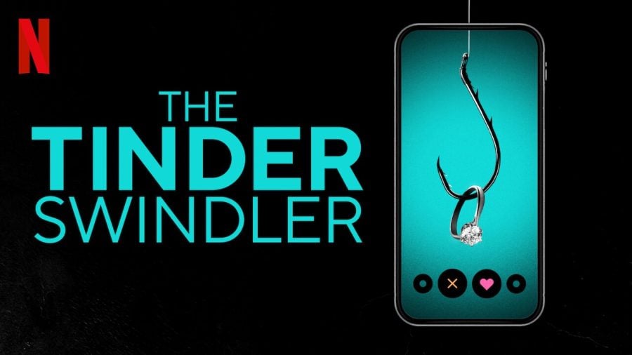 Tinder Swindler Netflix promotion
