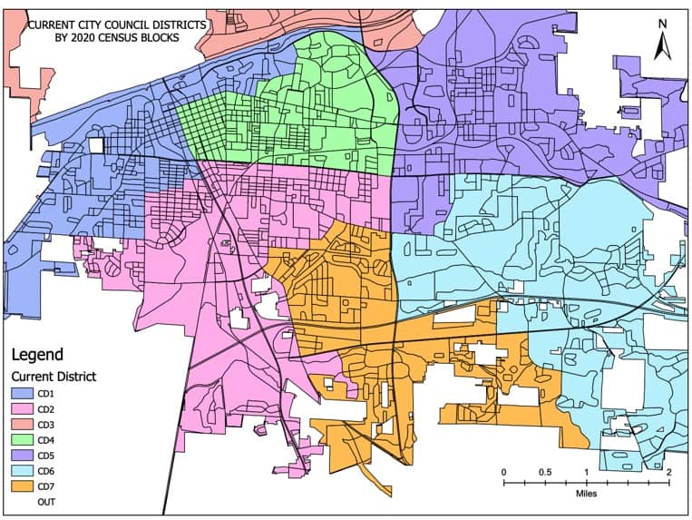 Tuscaloosa’s gerrymandered city council map deserves campus attention
