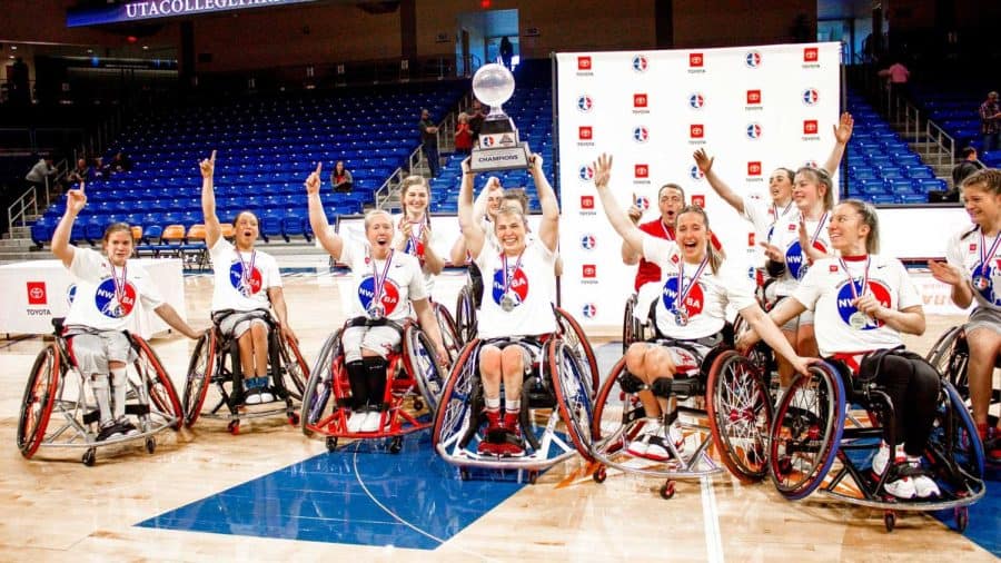 Women’s wheelchair basketball wins third consecutive national championship