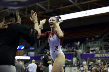 Gymnastics rolls to Seattle Regional final