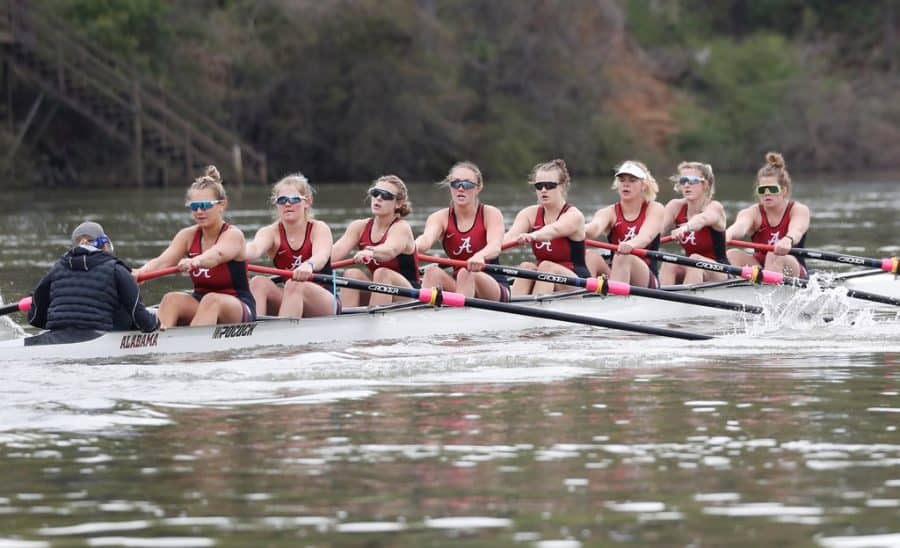 Rowing finishes second at Big 12 Championships Sunday
