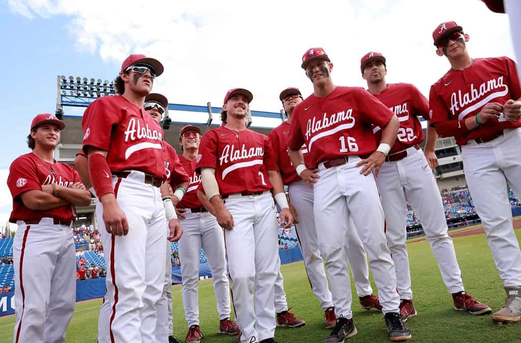 alabama baseball uniforms 2023