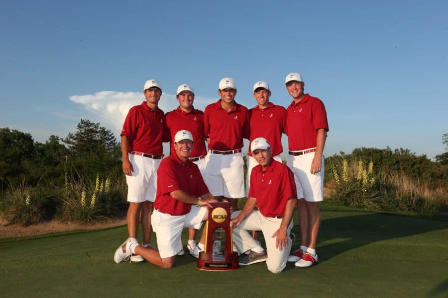 Former Alabama mens golf national champ collects first PGA Tour win