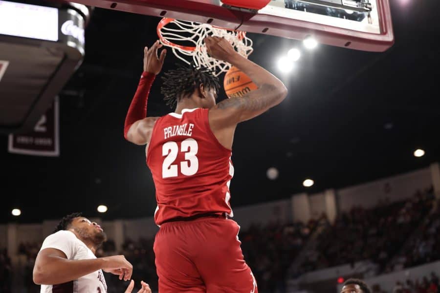Sears and Miller shine, No. 8 Alabama defeats No. 21 Mississippi State, 78-67 