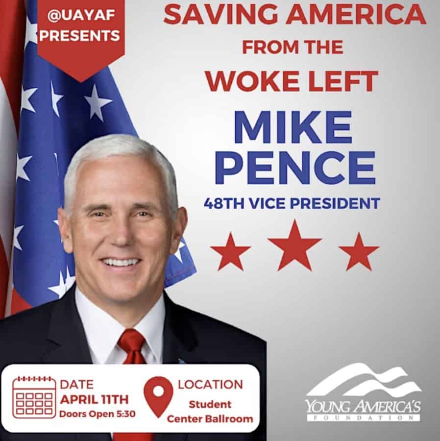 Young Americans for Freedom to host Mike Pence
