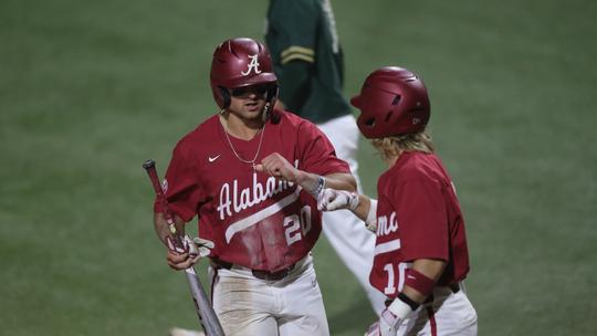 Alabama baseball rides a productive start from McNairy for second straight win