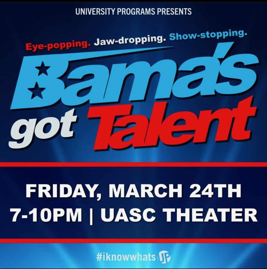 University Programs holds “Bama’s Got Talent” talent show in Student Center