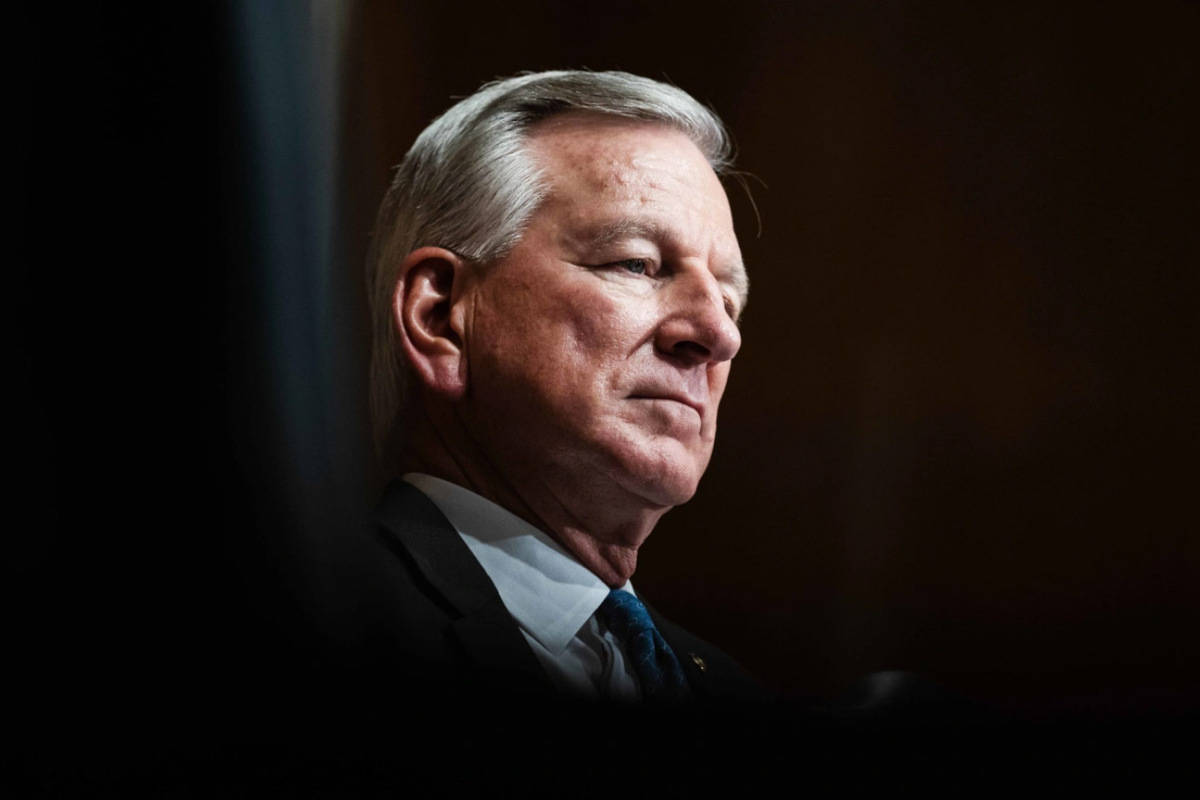  Sen. Tommy Tuberville, R-Ala., accused Democratic lawmakers of engaging in identity politics by using the term white nationalist as just another word that they want to use other than racism.