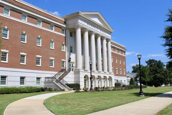 Russell Hall is the Office of Undergraduate Research on campus.