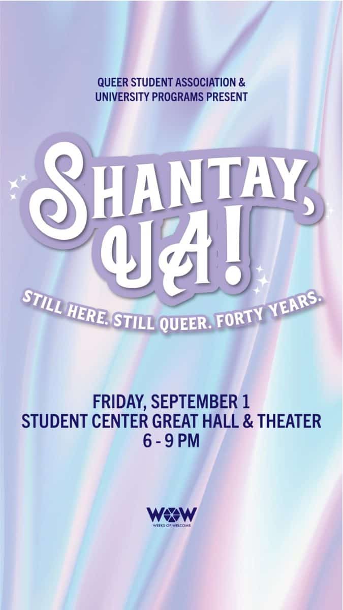 UA Queer Student Association celebrates 40th anniversary with Shantay, UA