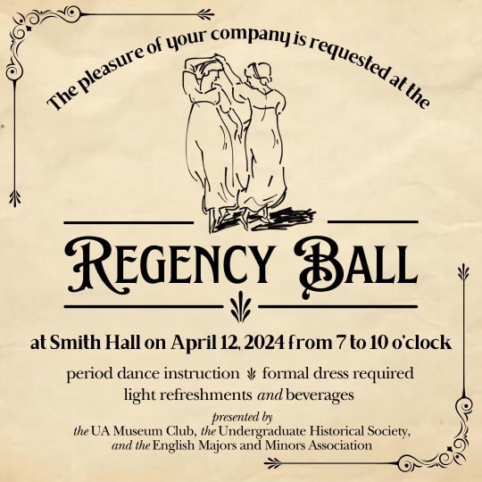 Campus organizations come together for Regency ball