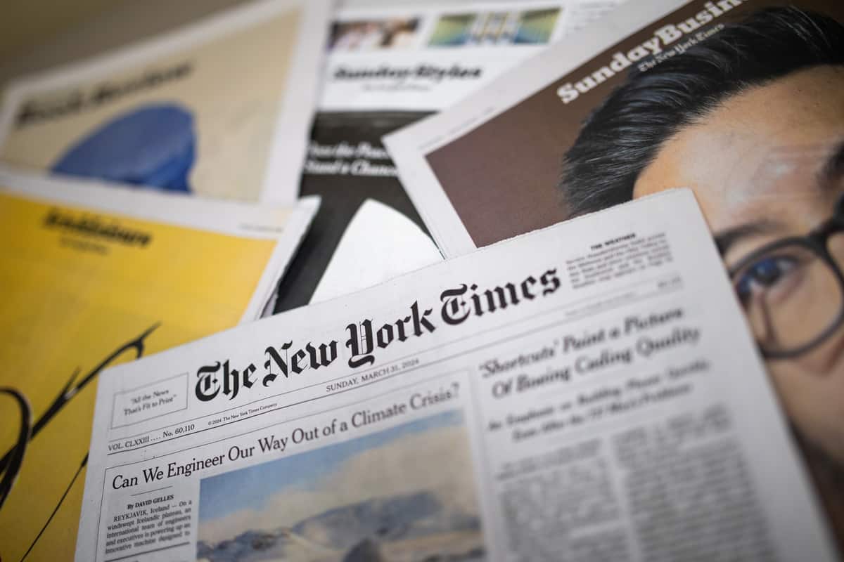 Students, faculty and staff now have access to The New York Times.