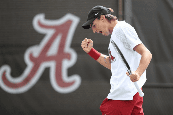 Alabama men’s tennis upsets No. 11 Texas A&M in ‘boxing match,’ beats Ole Miss
