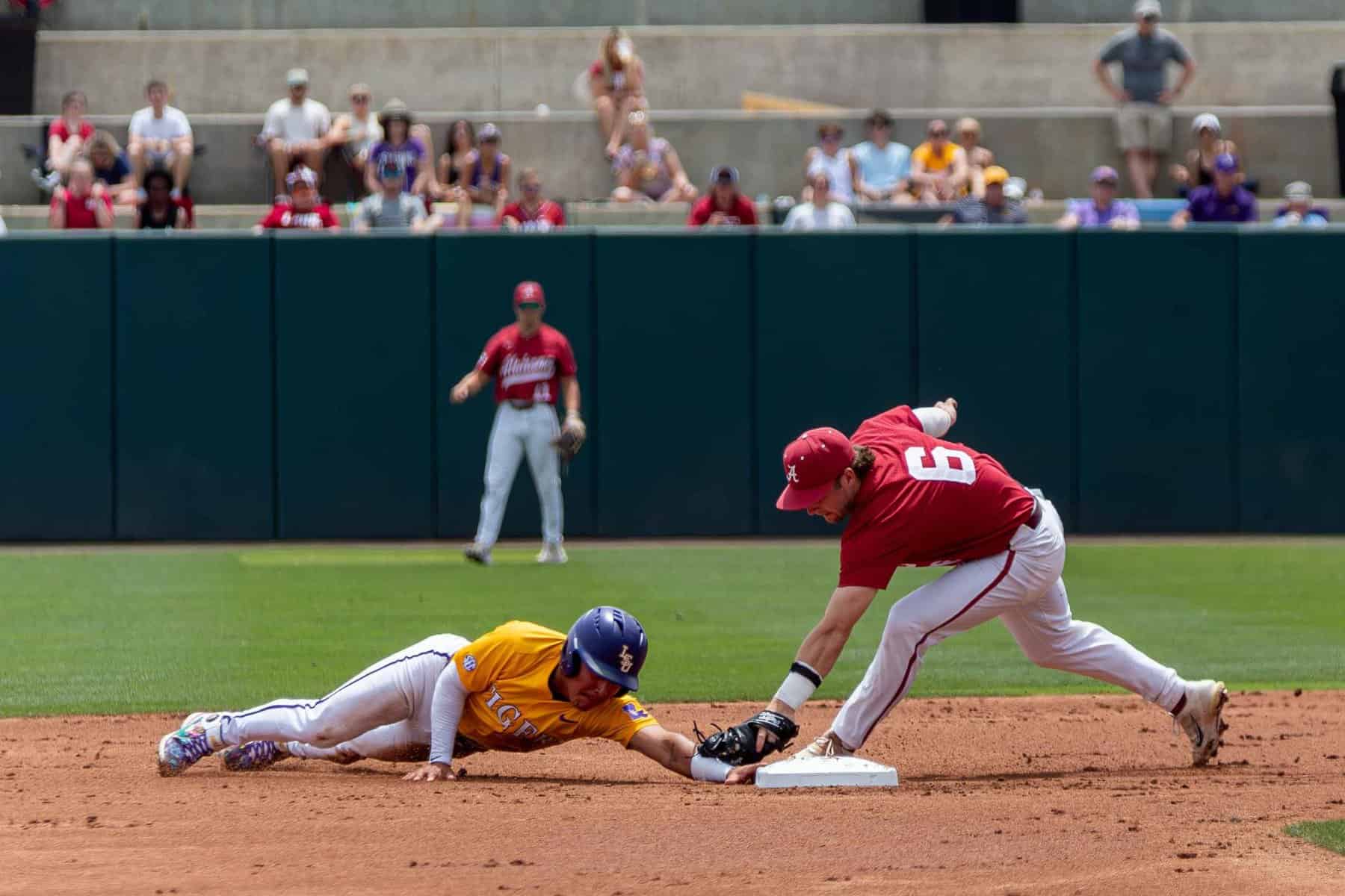 Alabama baseball clinches weekend series win over the LSU Tigers – The ...