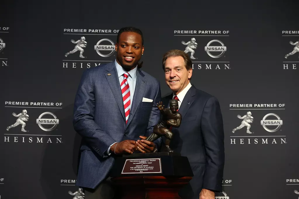 Derrick Henry won the Heisman in 2015.