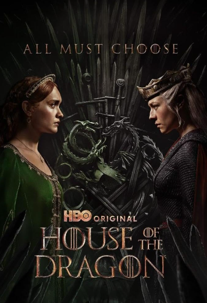 "House of the Dragon" is an HBO original prequel to "Game of Thrones."  