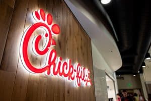 The Lloyd Hall Chick-fil-A switched from a grab-and-go method to kiosks over the summer.