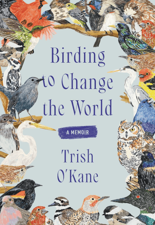 "Birding to Change the World" is a memoir by Trish O'Kane, a professor at the University of Vermont. 