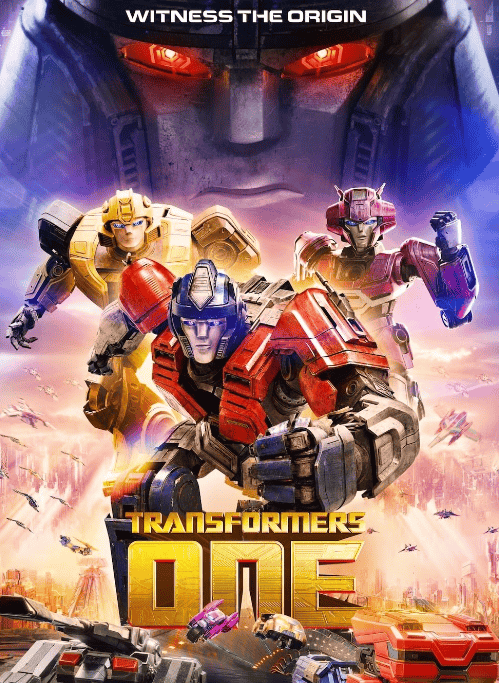 "Transformers One" released in theatres on Friday.  