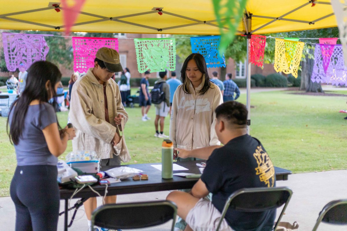 HLA tabling at the La Gozadera event