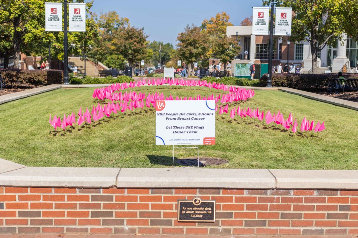 Universities Against Cancer hosted a tabling event on Thursday. 