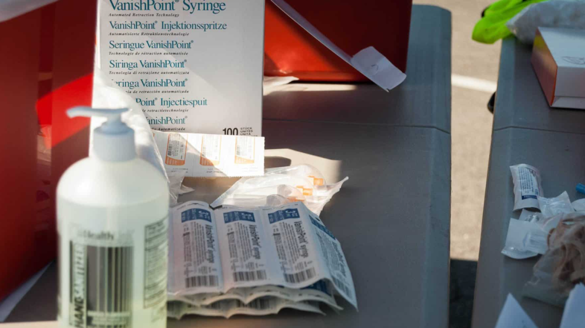 University provides free flu shots across campus.