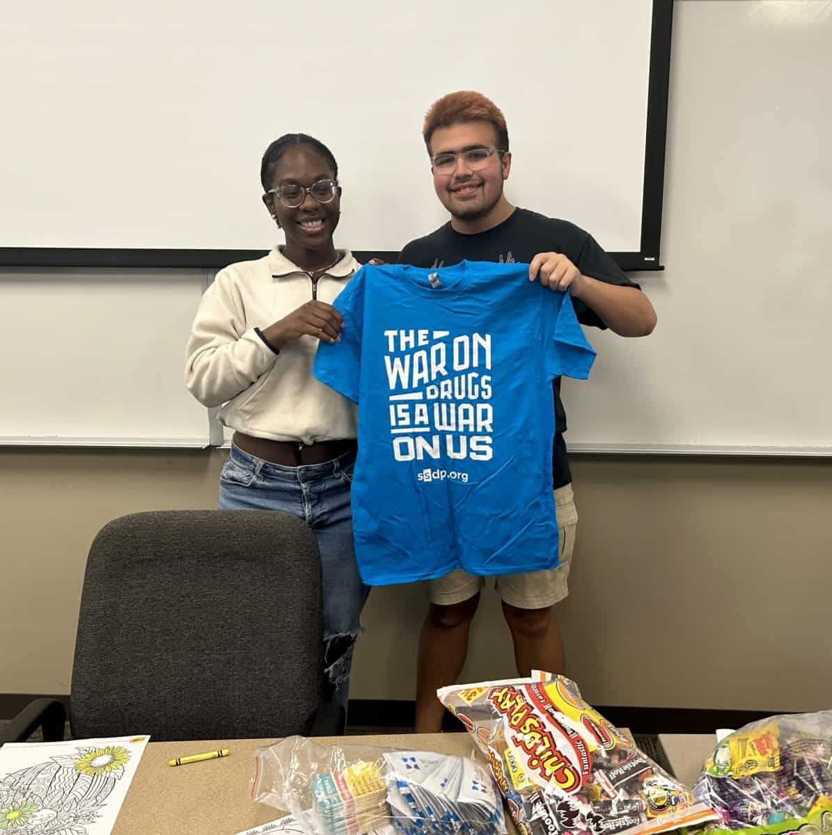 Students for Sensible Drug Policy held a “Spooktacular Substance Smarts” event.