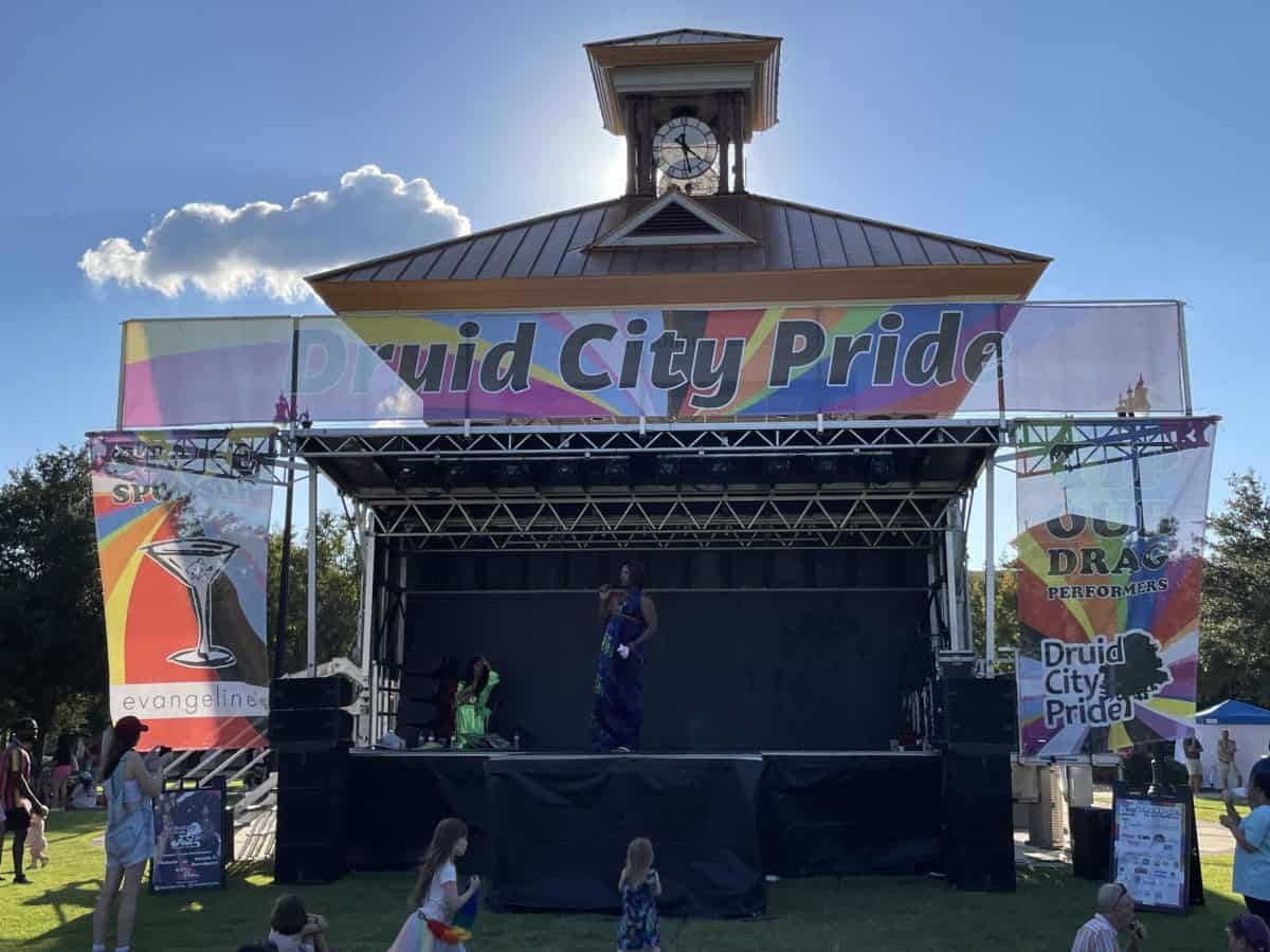 Druid City Pride held its ninth annual Pride festival Sunday at Government Plaza. 