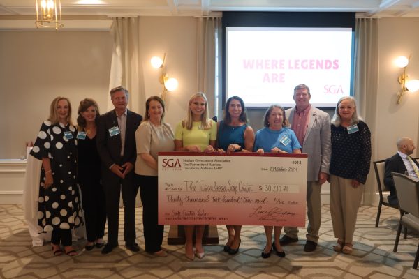 SGA raises over $30,000 for Tuscaloosa SAFE Center