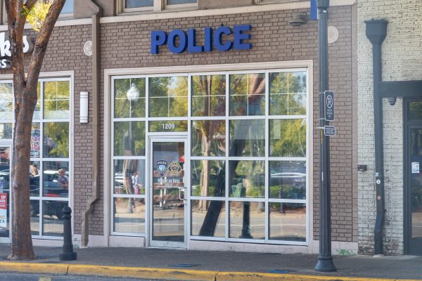 The joint UAPD and Tuscaloosa Police precinct on the Strip.