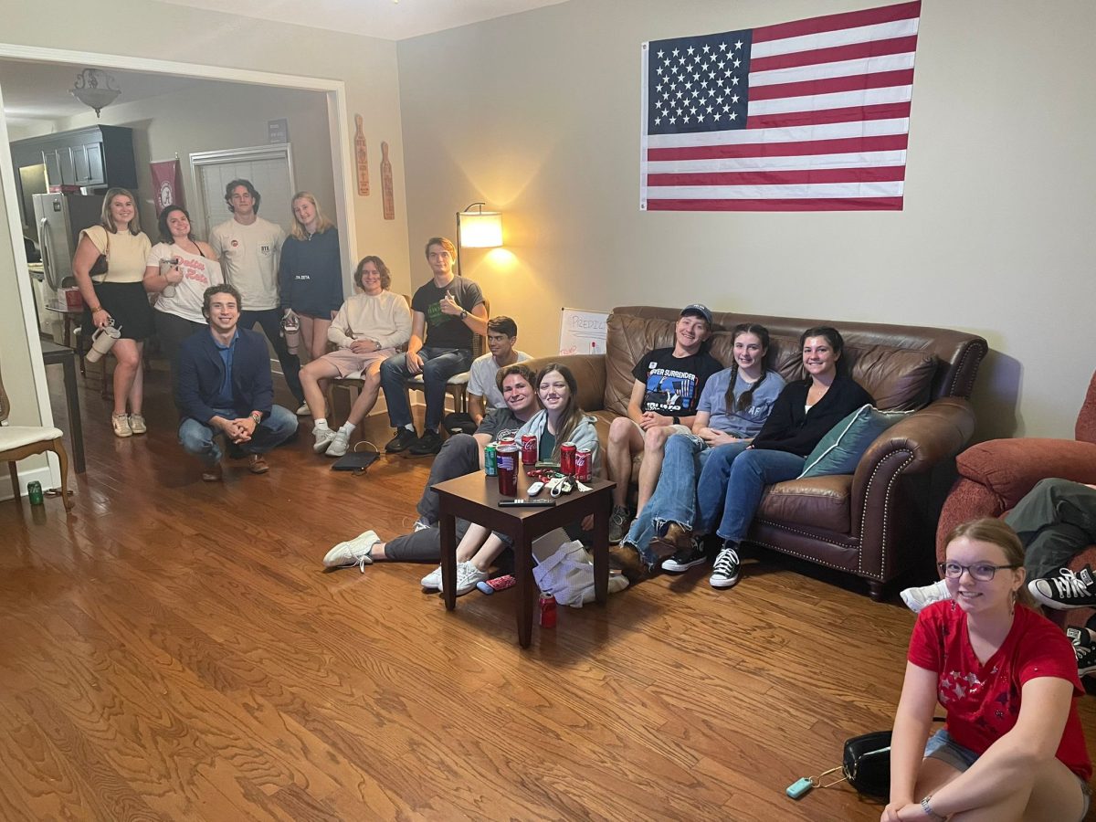 YAF hosted a watch party for election night. 